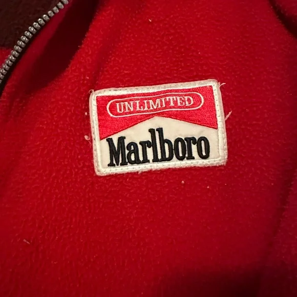 Marlboro Reversible Fleece Half Zip - Picture 3 of 6